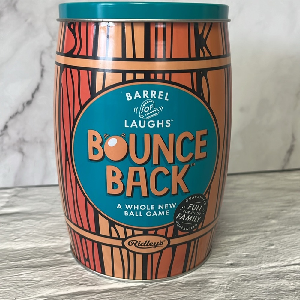 Ridley's Barrel Of Laughs "Bounce Back" Game